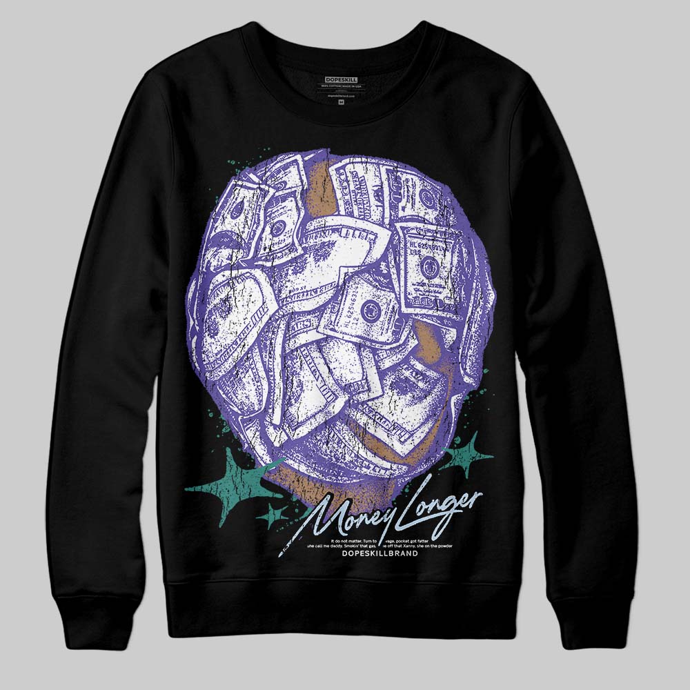 Grape 5s superstreetwear Sweatshirt Money Longer Graphic
