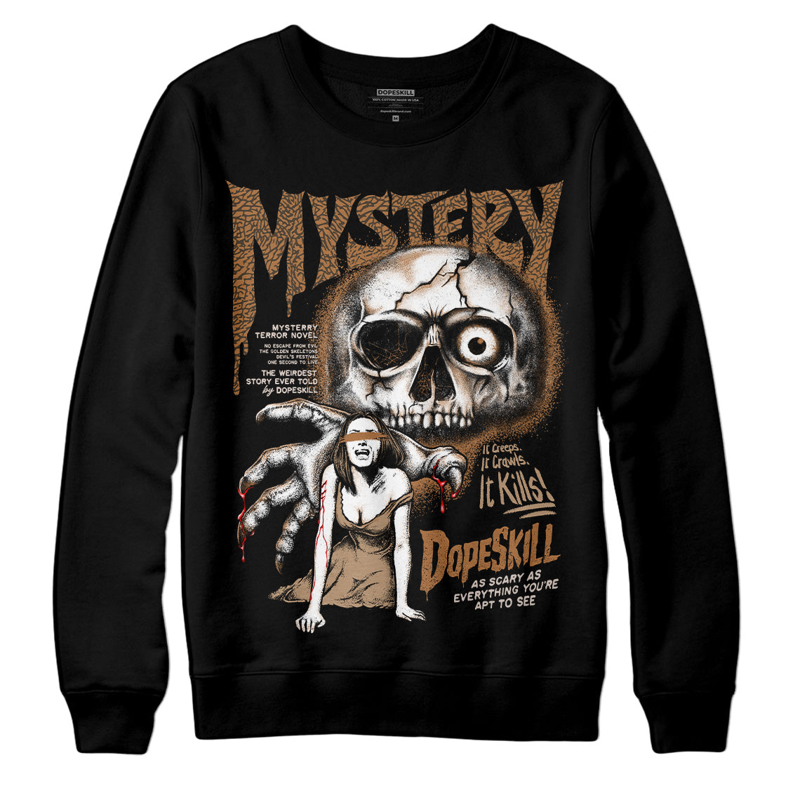 Palomino 3s superstreetwear Sweatshirt Mystery Ghostly Grasp Graphic
