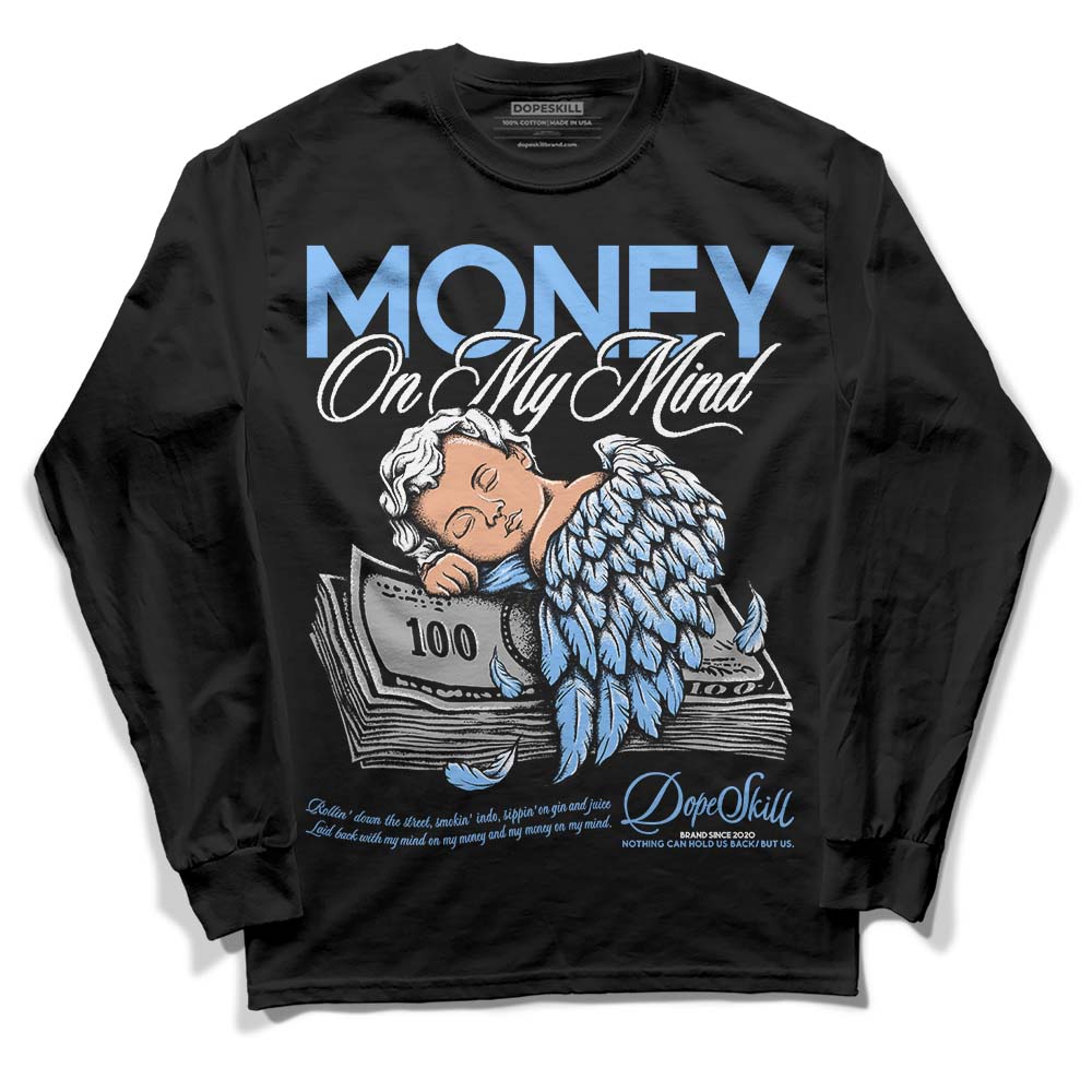 Powder Blue 9s superstreetwear Long Sleeve T-Shirt MOMM Graphic
