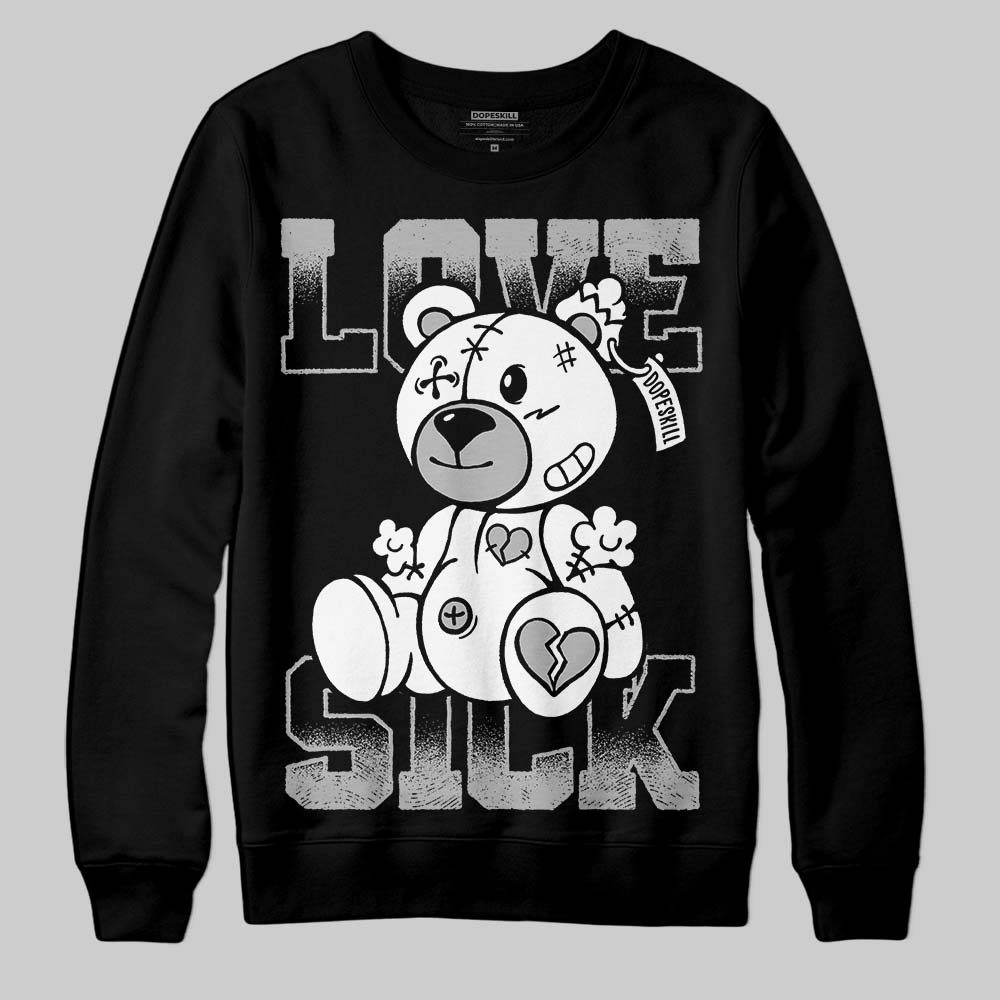 Black and White Collection superstreetwear Sweatshirt Love Sick Graphic