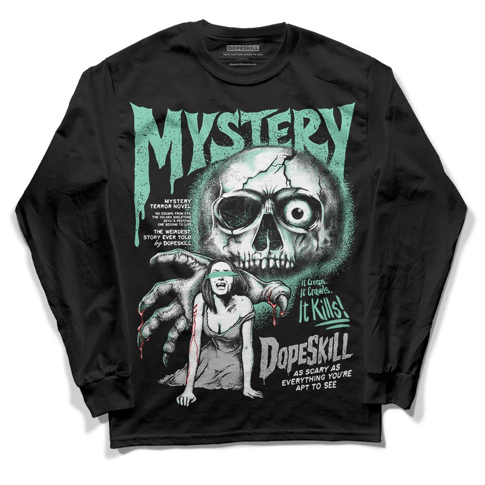 Green Glow 3s superstreetwear Long Sleeve T-Shirt Mystery Ghostly Grasp Graphic