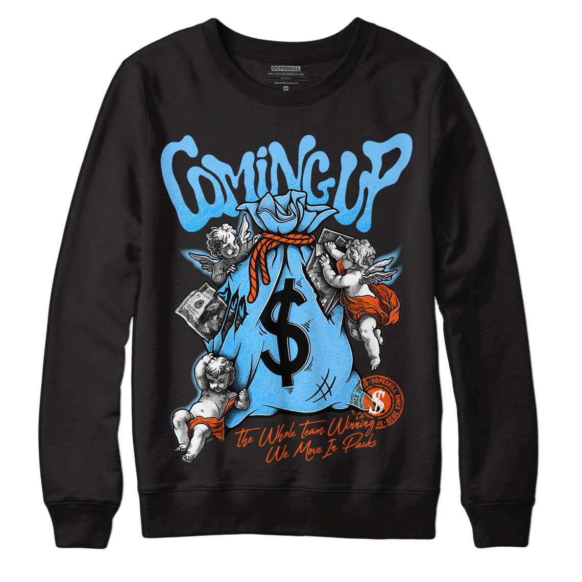 Dunk Low Futura University Blue superstreetwear Sweatshirt Money Bag Coming Up Graphic
