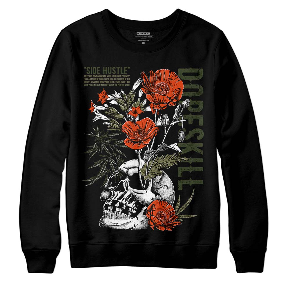 Olive Collection superstreetwear Sweatshirt Side Hustle Graphic