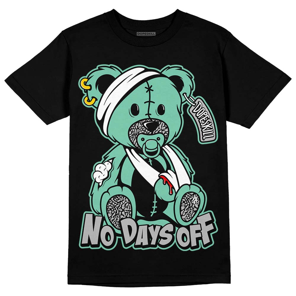 Green Glow 3s superstreetwear T-Shirt Hurt Bear Graphic