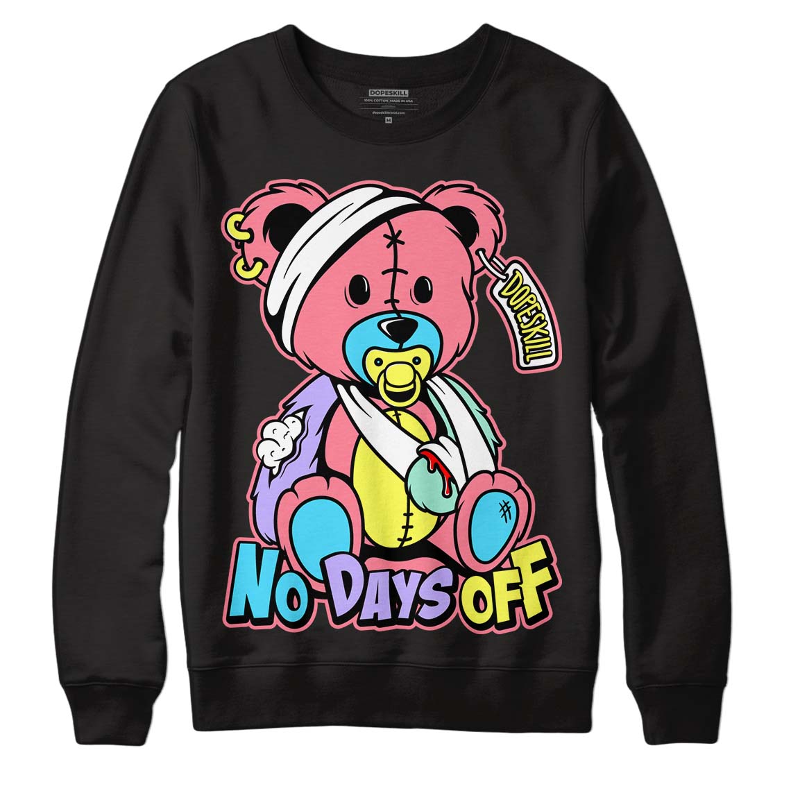 Candy Easter Dunk Low superstreetwear Sweatshirt Hurt Bear Graphic