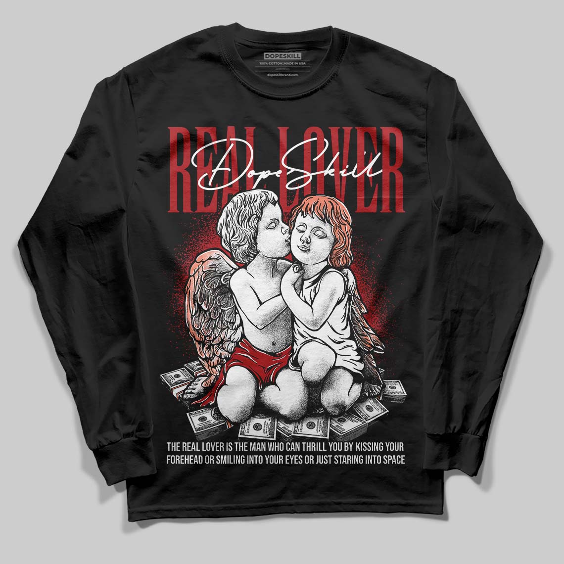 Rare Air Cinnabar 1s superstreetwear Long Sleeve T-Shirt Real Lover Graphic