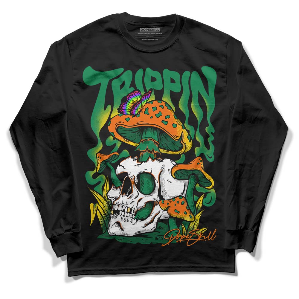 Green Collection superstreetwear Long Sleeve T-Shirt Trippin Graphic
