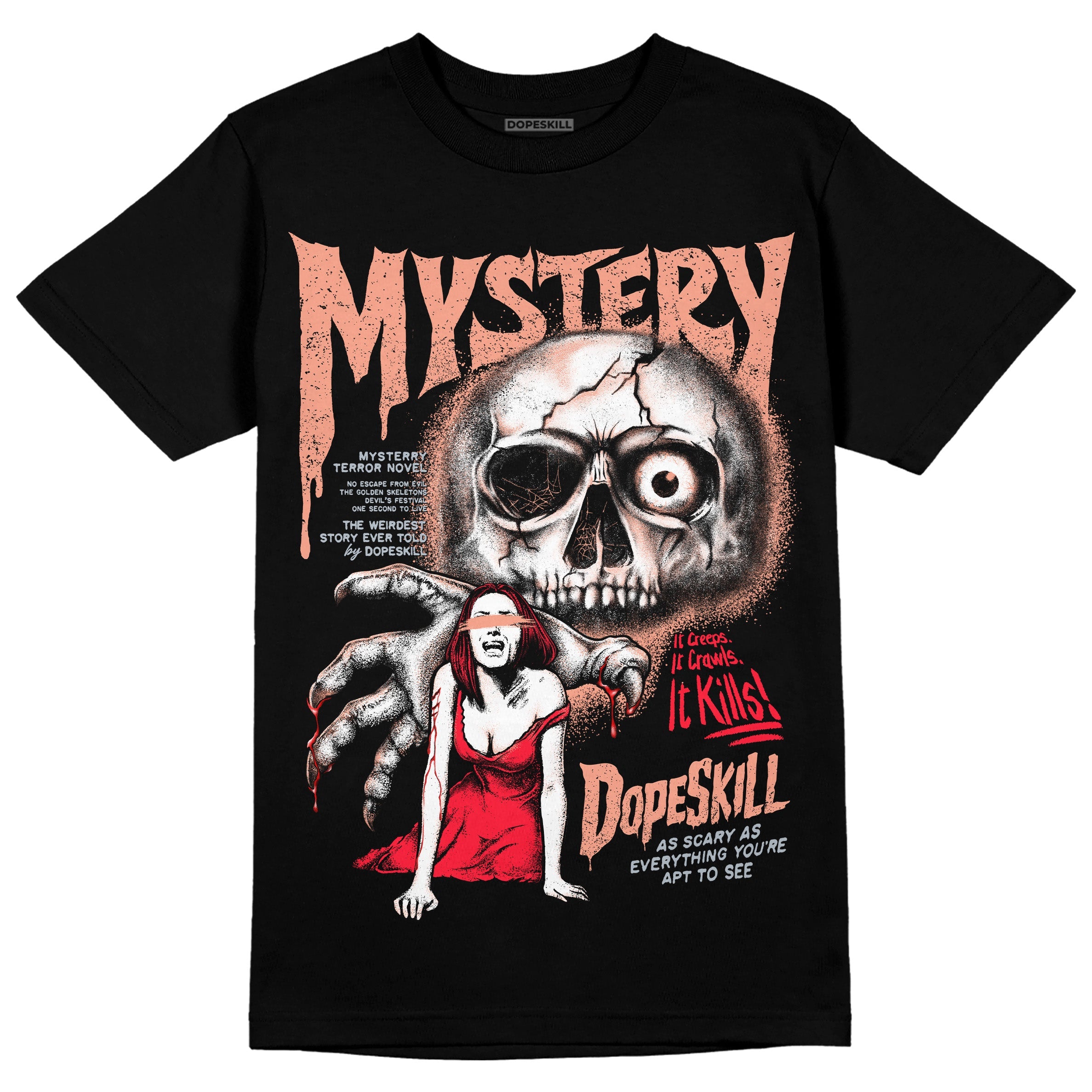 Crimson Bliss 5s superstreetwear T-Shirt Mystery Ghostly Grasp Graphic