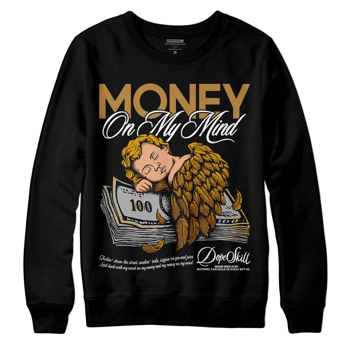 Wheat 13s superstreetwear Sweatshirt MOMM Graphic