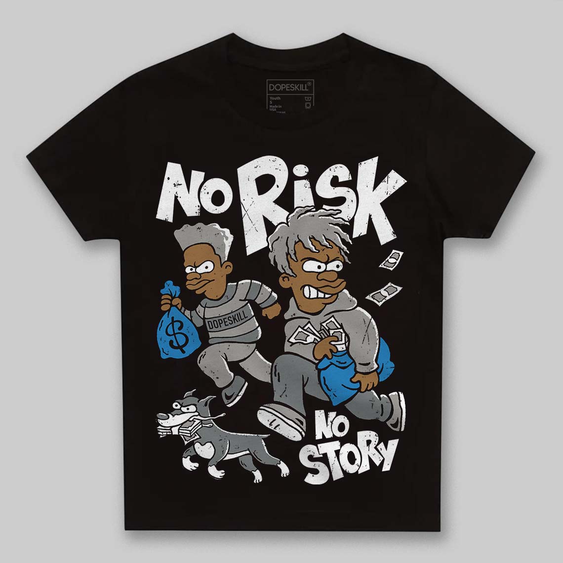 Cool Grey 9s superstreetwear Toddler Kids T-shirt No Risk No Story Graphic