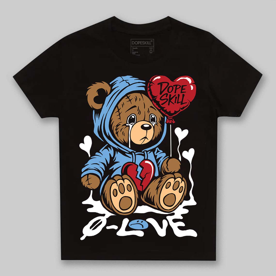 Melo 12s superstreetwear Toddler Kids T-shirt Broken Bear Graphic