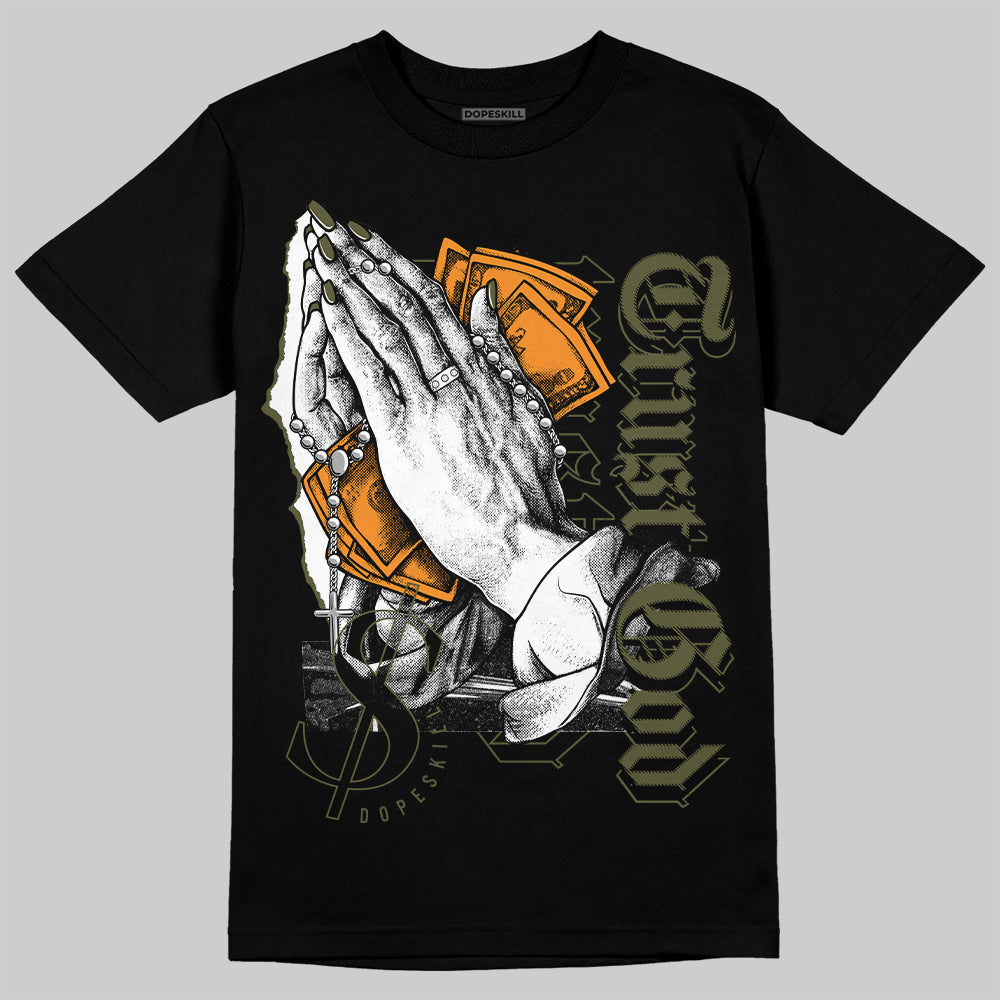 Olive 5s superstreetwear T-Shirt Trust God Graphic