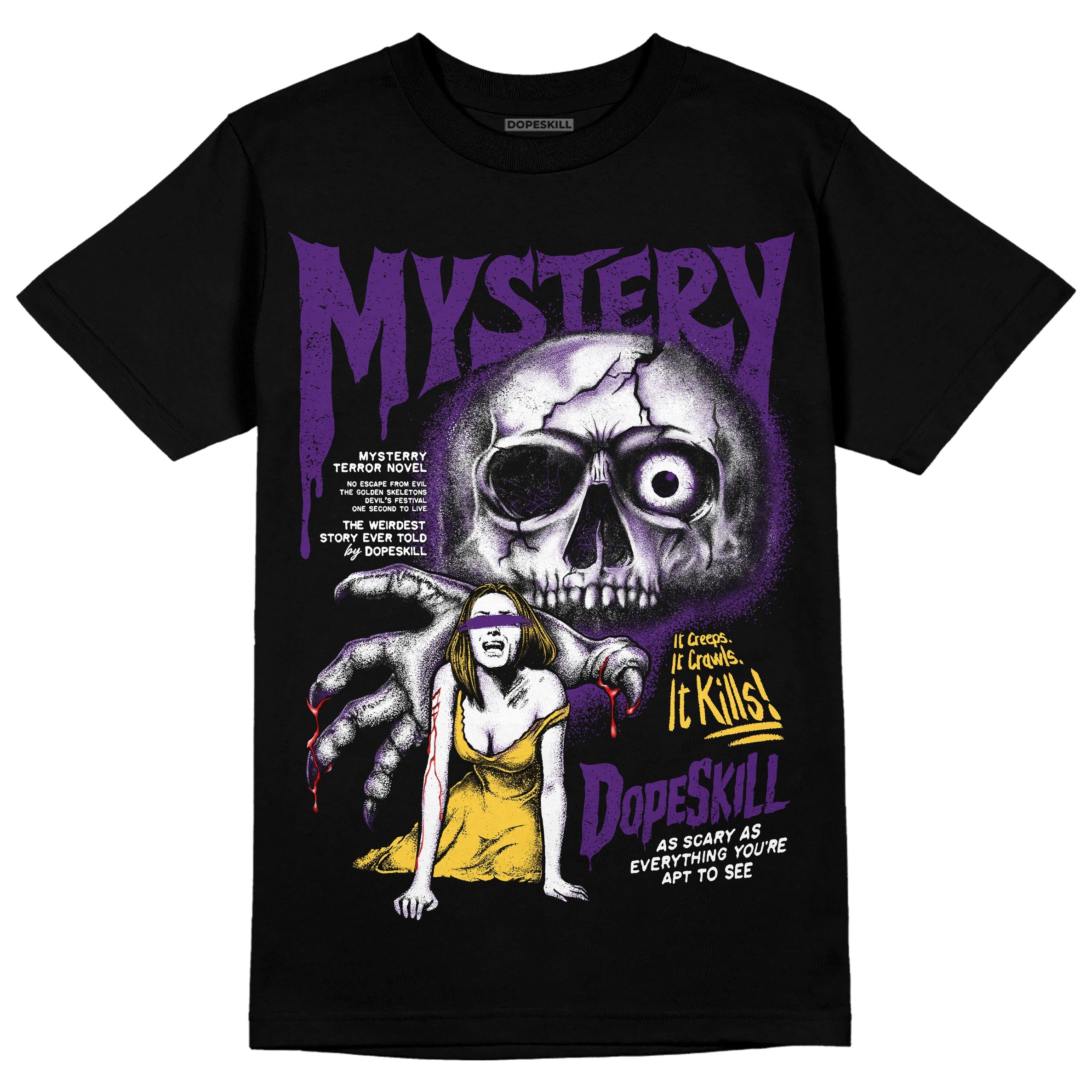 Field Purple 12s superstreetwear T-Shirt Mystery Ghostly Grasp Graphic