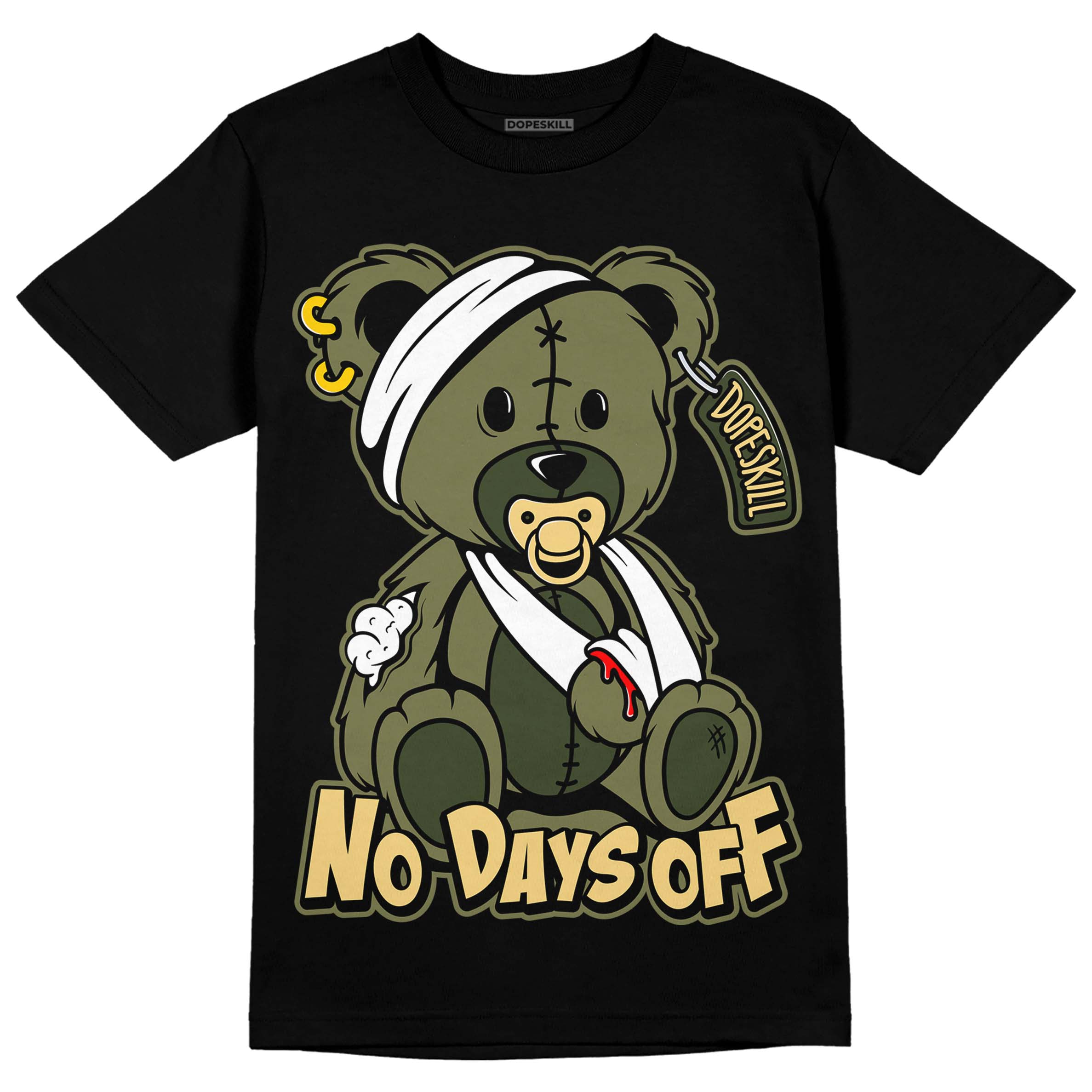 Craft Olive 4s superstreetwear T-Shirt Hurt Bear Graphic