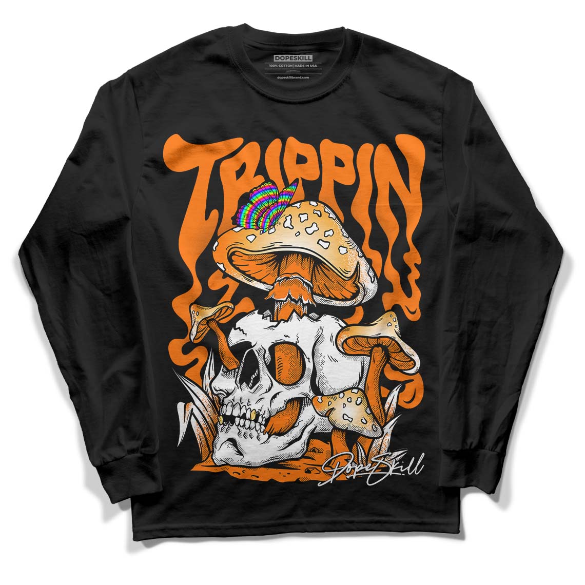 Dunk Low Magma Orange superstreetwear Long Sleeve T-Shirt Trippin Graphic