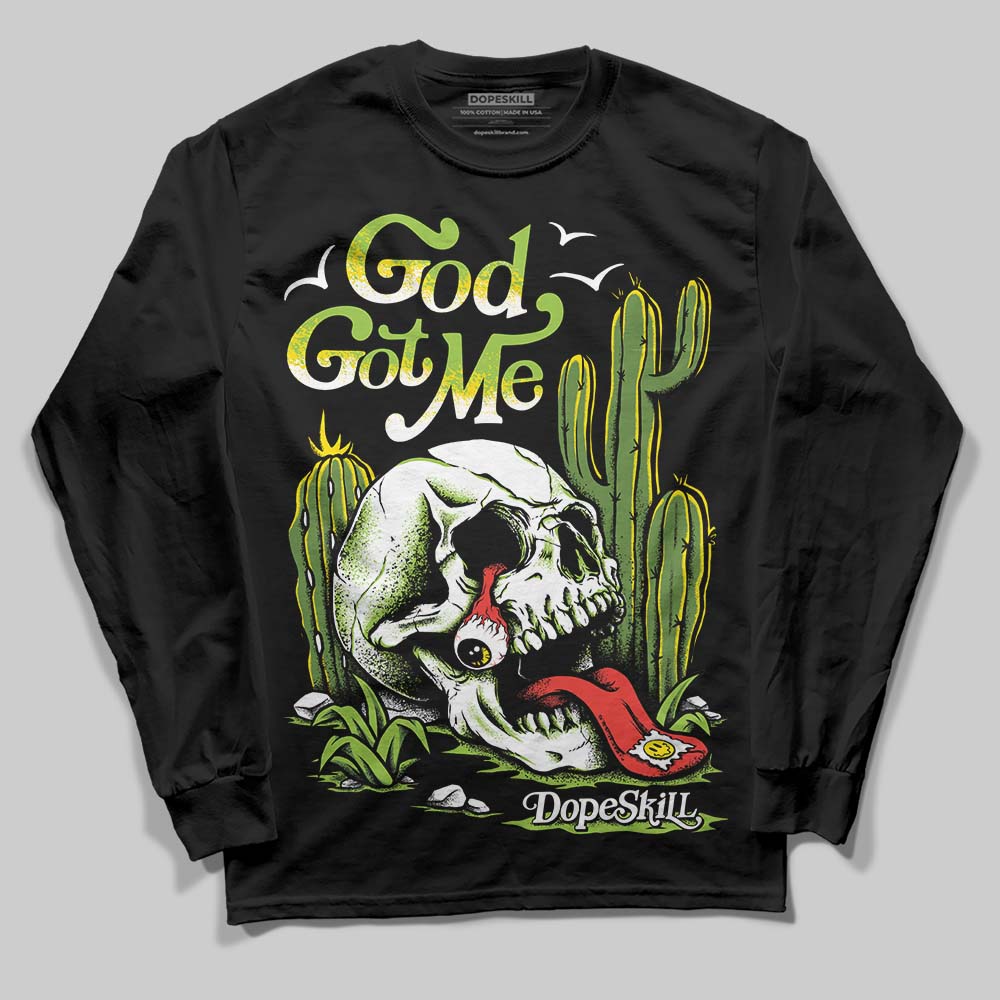 Dunk 'Chlorophyll' superstreetwear Long Sleeve T-Shirt God Got Me Graphic