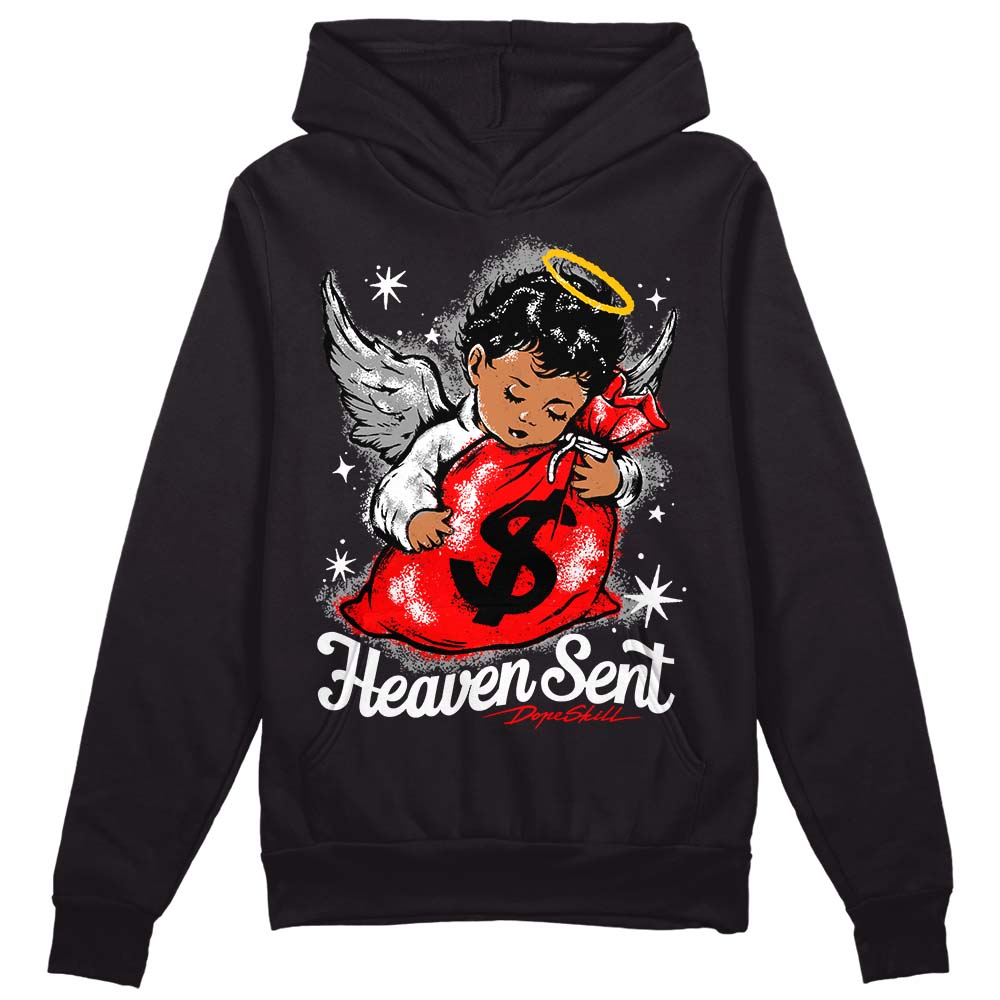 Black and White Collection superstreetwear Hoodie Sweatshirt Heaven Sent Graphic