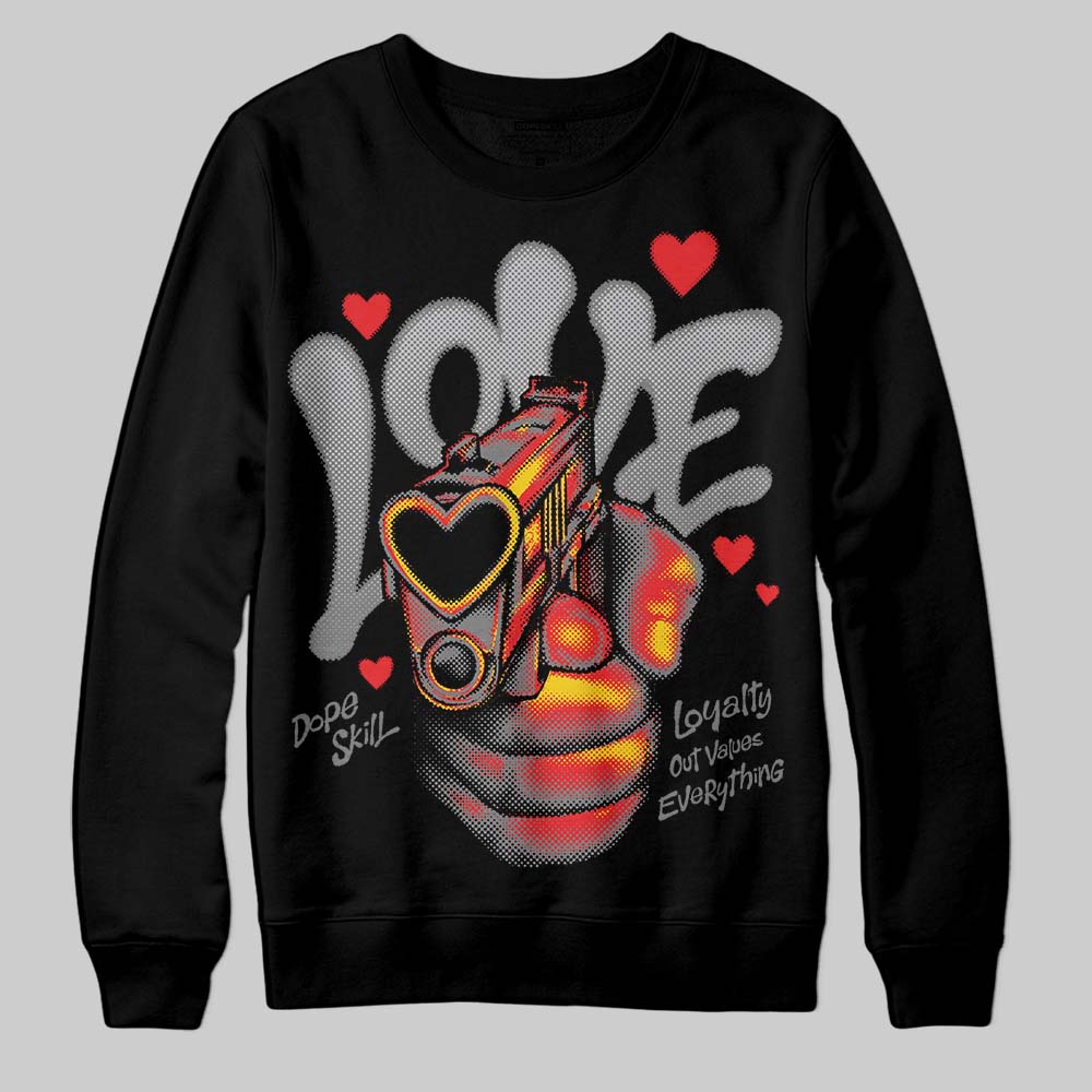 Grey Collection superstreetwear Sweatshirt Love Shot Graphic