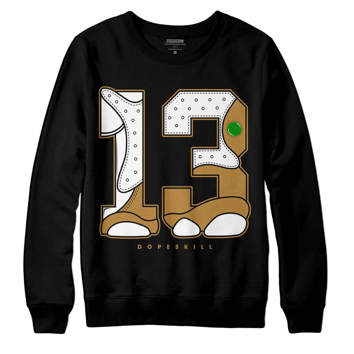 Wheat 13s superstreetwear Sweatshirt No.13 Graphic