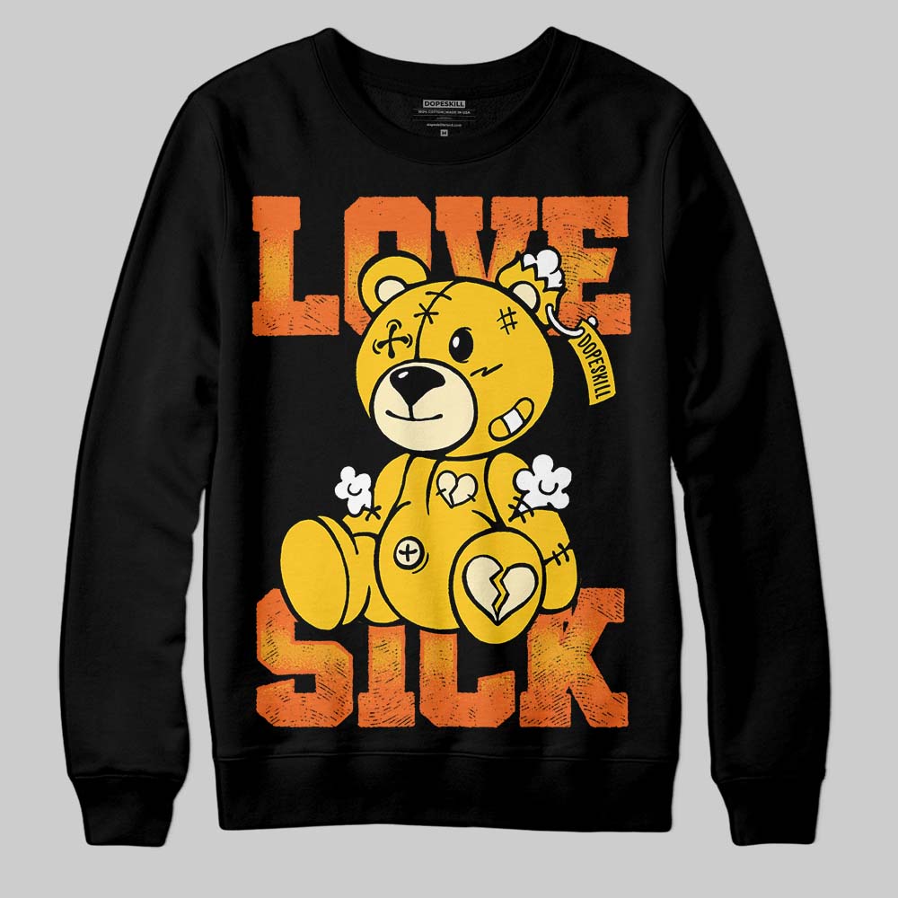Yellow Collection superstreetwear Sweatshirt Love Sick Graphic
