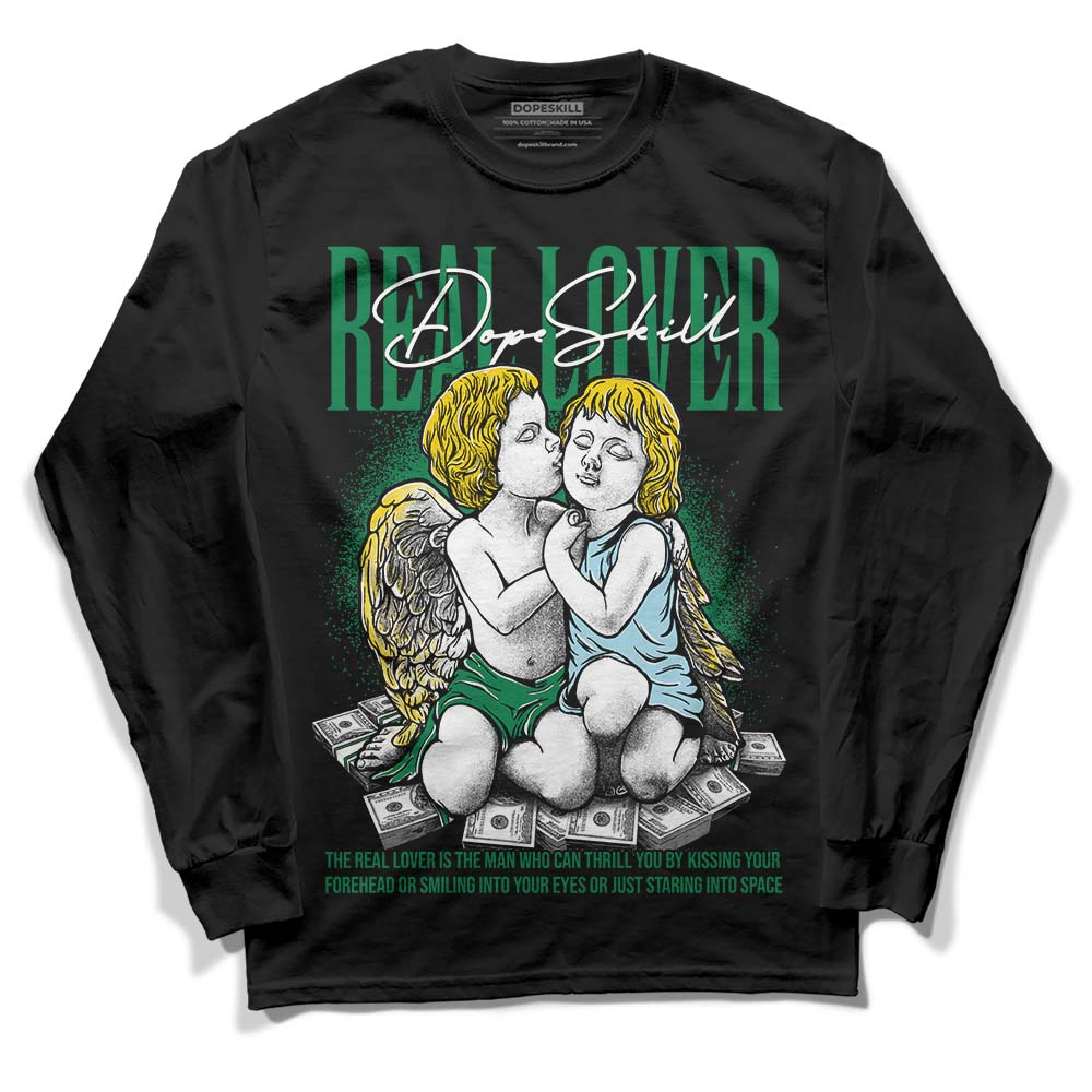 Lucky Green 5s superstreetwear Long Sleeve T-Shirt Real Lover Graphic