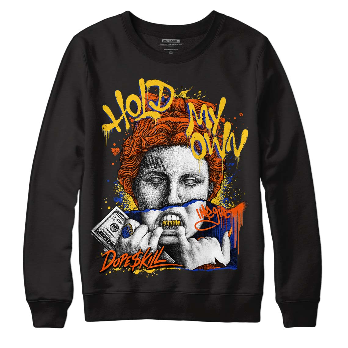 Dunk Low Futura Orange Blaze superstreetwear Sweatshirt Hold My Own Graphic