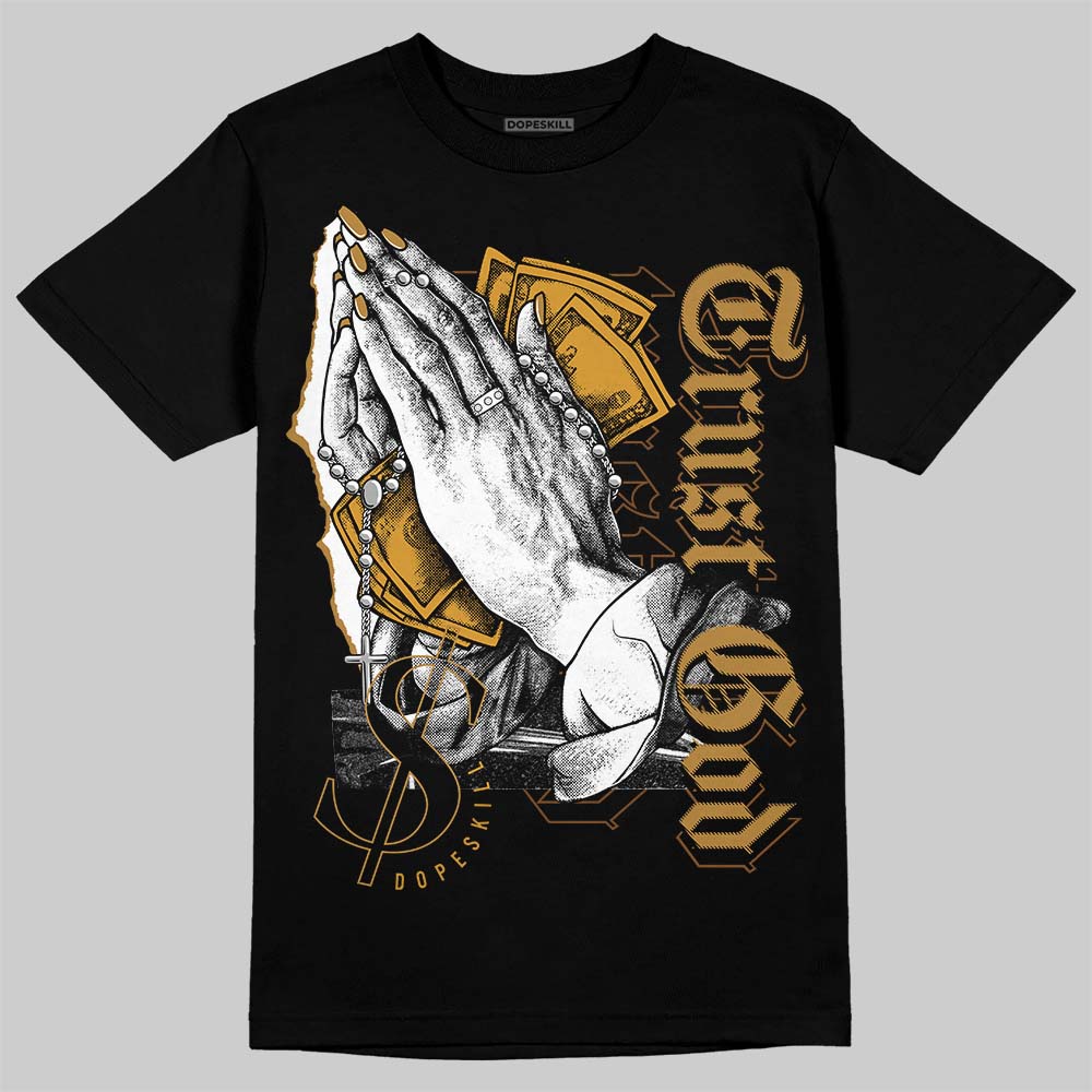 Wheat 13s superstreetwear T-Shirt Trust God Graphic