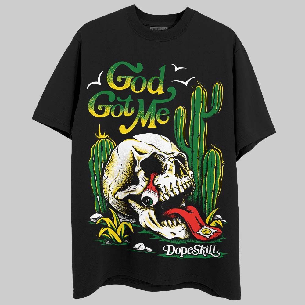 Dunk Reverse Brazil superstreetwear T-Shirt God Got Me Graphic