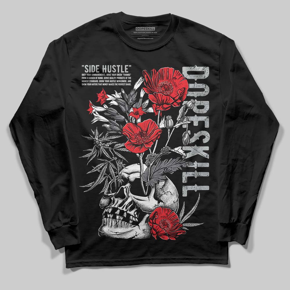 Fear 4s superstreetwear Long Sleeve T-Shirt Side Hustle Graphic