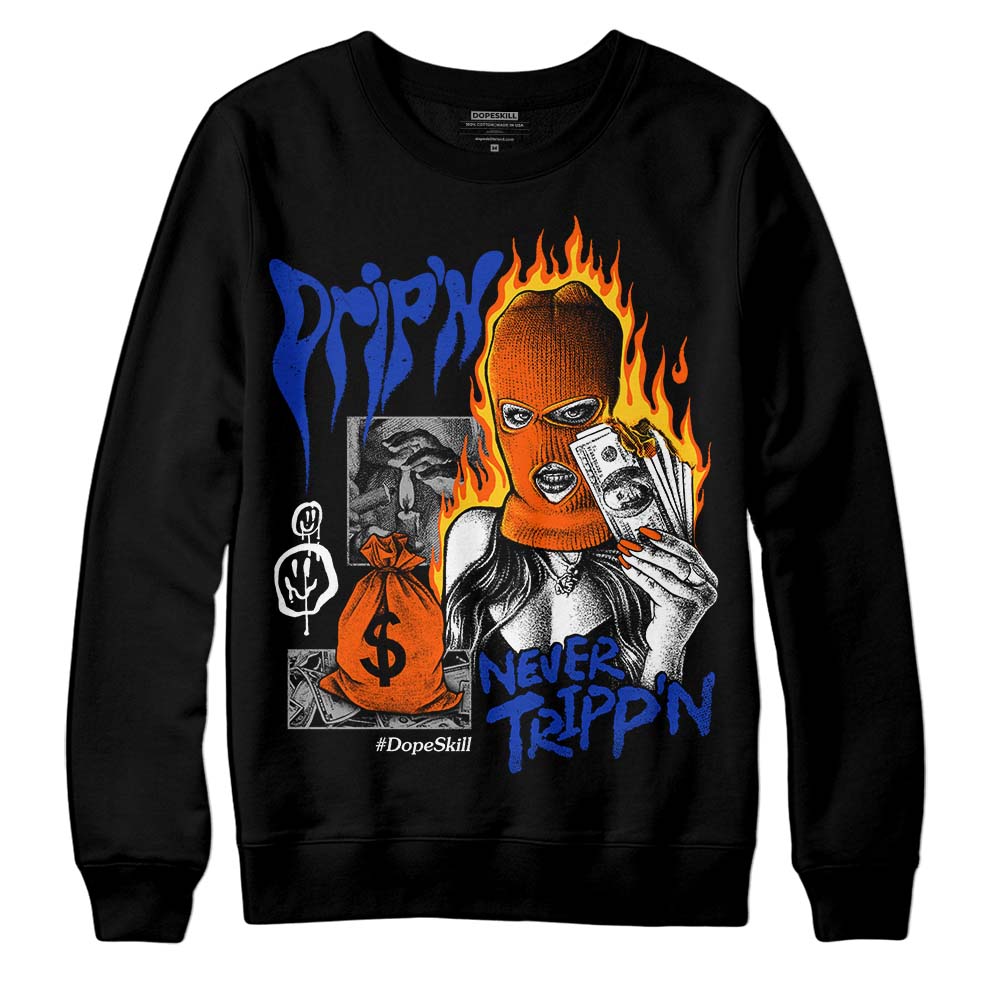 Dunk Futura Orange Blaze superstreetwear Sweatshirt Drip'n Never Tripp'n Graphic