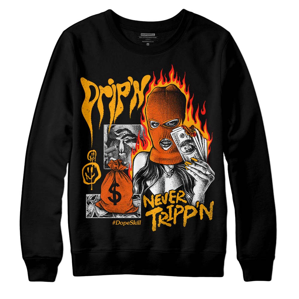 Black Taxi 12s superstreetwear Sweatshirt Drip'n Never Tripp'n Graphic