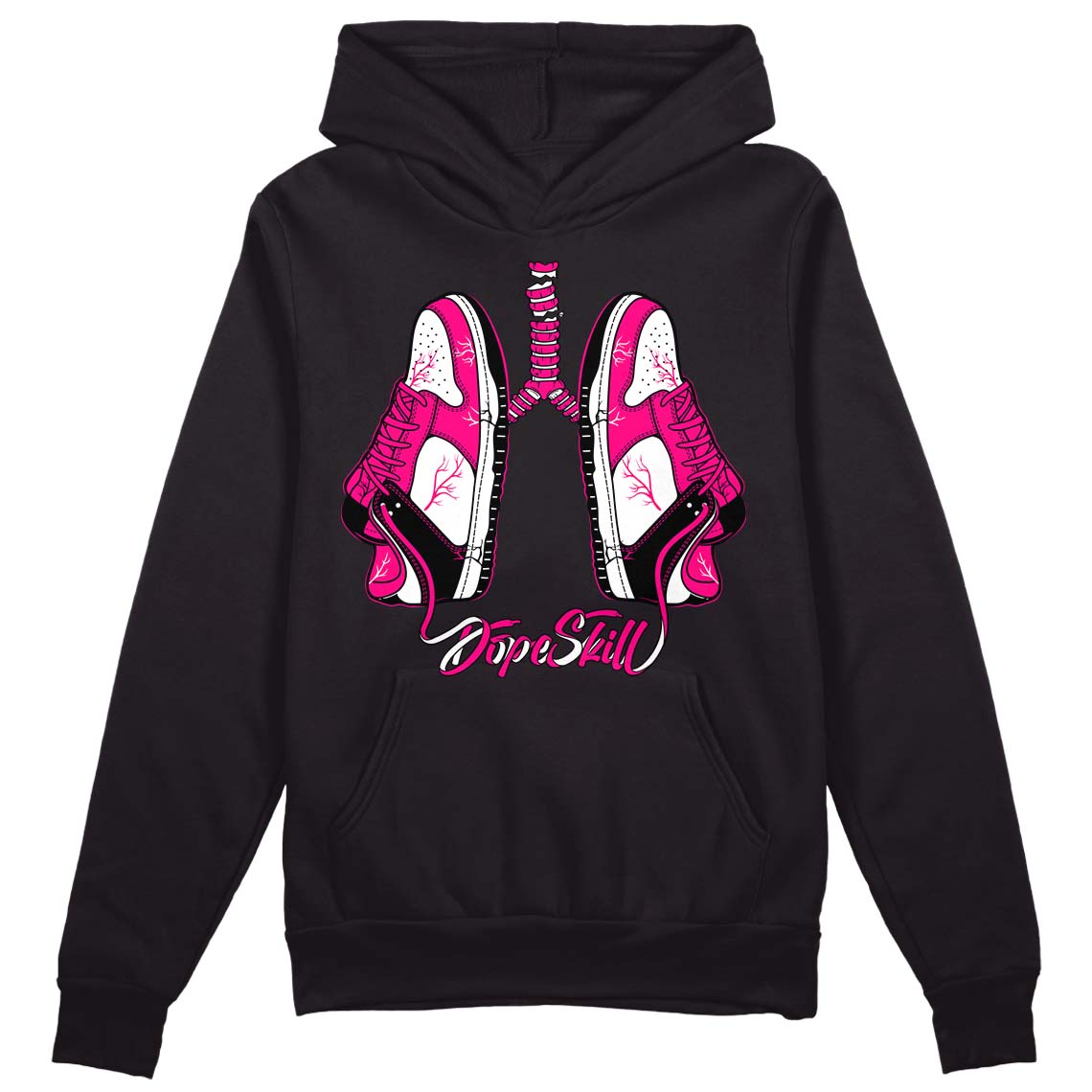 Fierce Pink 1s superstreetwear Hoodie Sweatshirt Breathe Graphic
