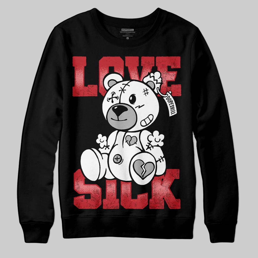 Bred 11s superstreetwear Sweatshirt Love Sick Graphic