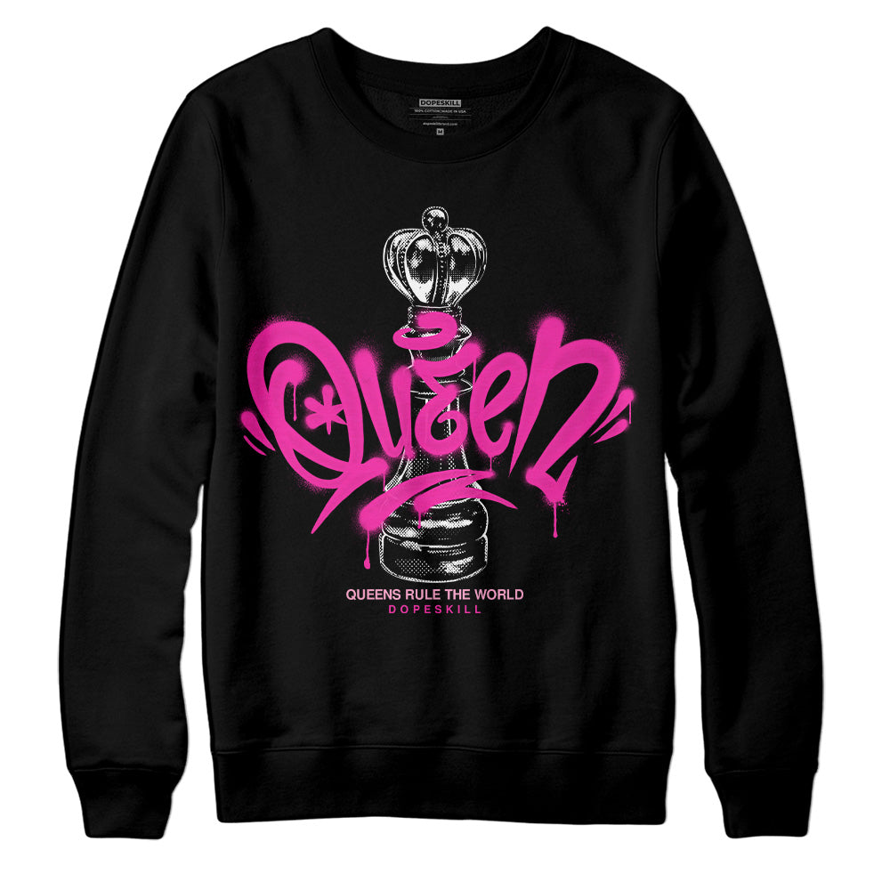 Triple Pink Dunk Low superstreetwear Sweatshirt Queen Chess Graphic