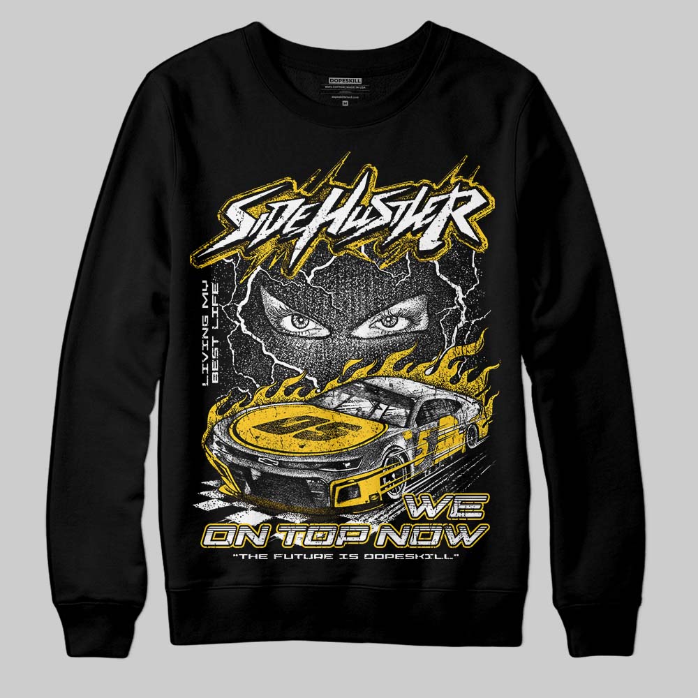 Yellow Collection superstreetwear Sweatshirt New Side Hustler Graphic