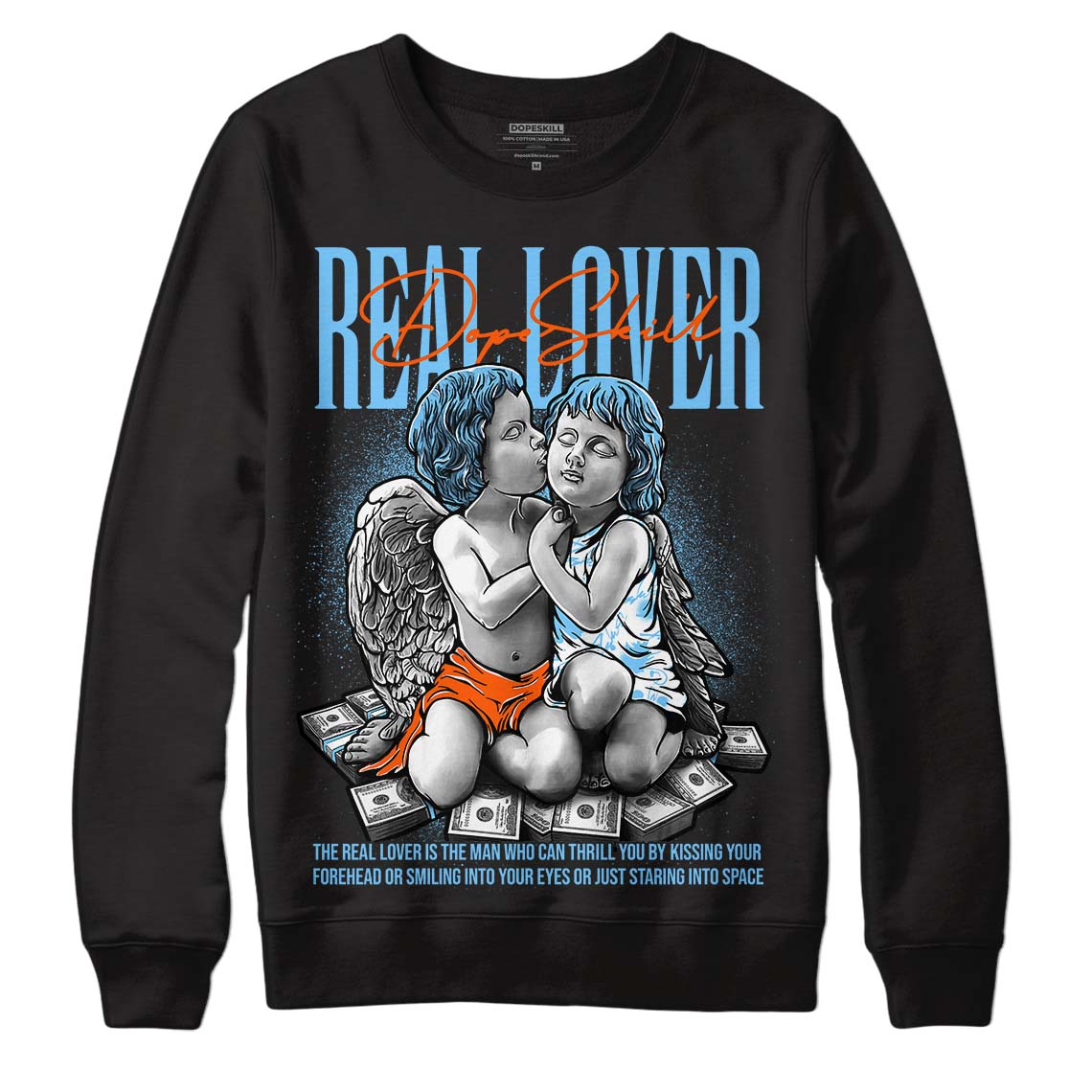 Dunk Low Futura University Blue superstreetwear Sweatshirt Real Lover Graphic