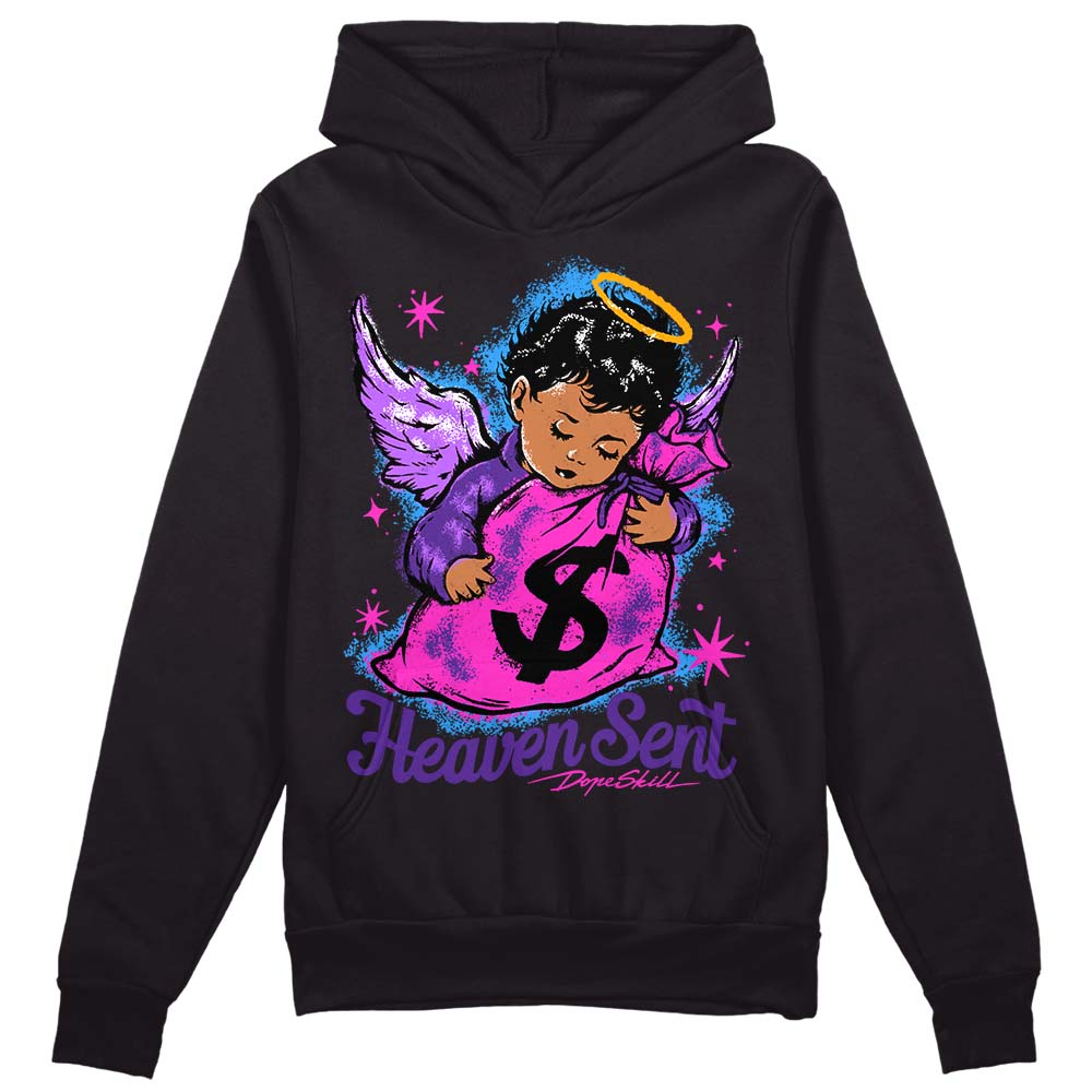 PURPLE Collection superstreetwear Hoodie Sweatshirt Heaven Sent Graphic