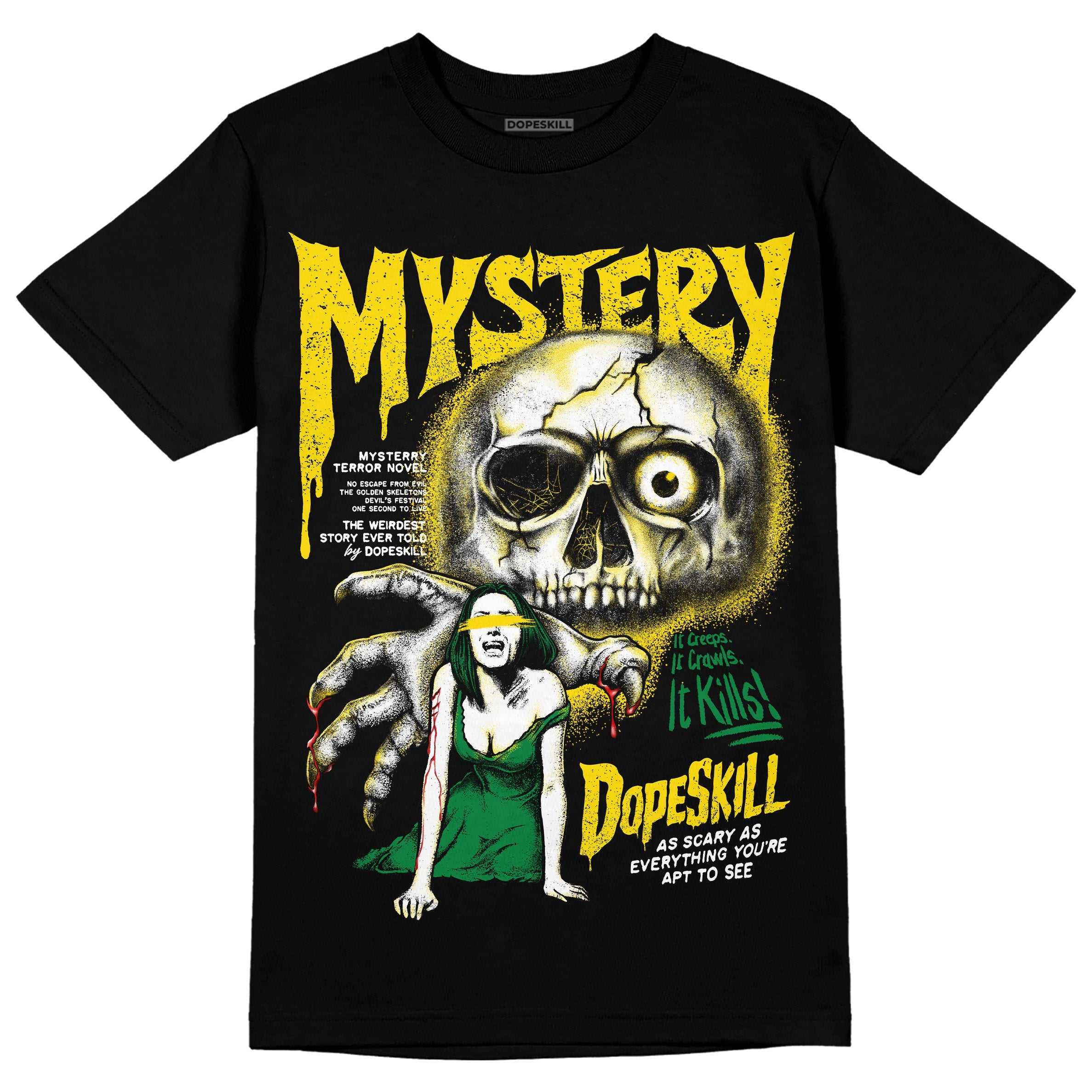 Dunk Reverse Brazil superstreetwear T-Shirt Mystery Ghostly Grasp Graphic
