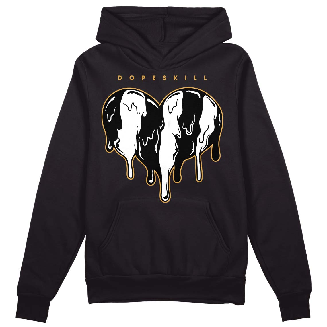 Gratitude 11s superstreetwear Hoodie Sweatshirt Slime Drip Heart Graphic