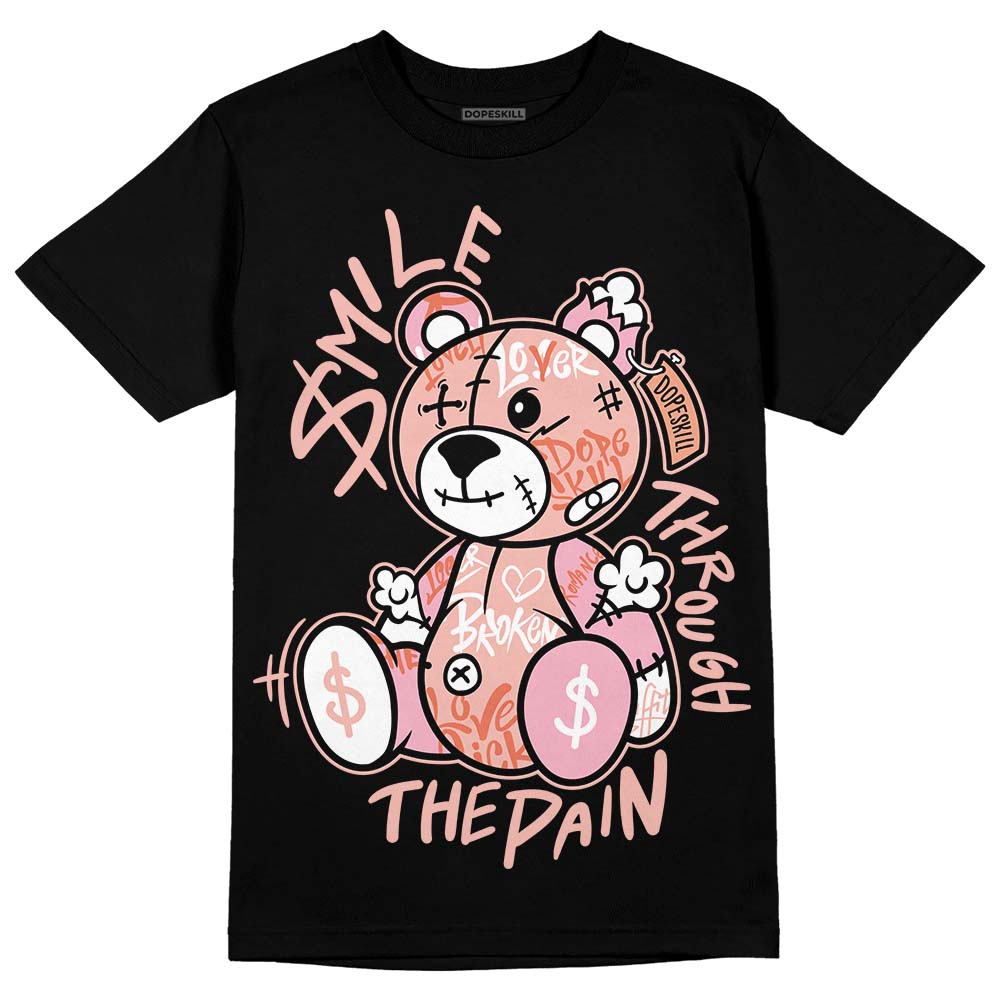 Legend Pink 11s superstreetwear T-Shirt Smile Through The Pain Graphic