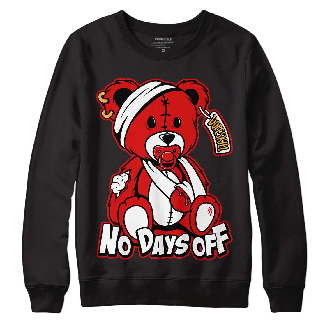 Dunk Low Gym Red superstreetwear Sweatshirt Hurt Bear Graphic
