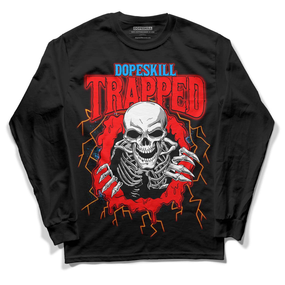 Fruity Pebbles Dunks superstreetwear Long Sleeve T-Shirt Trapped Halloween Graphic