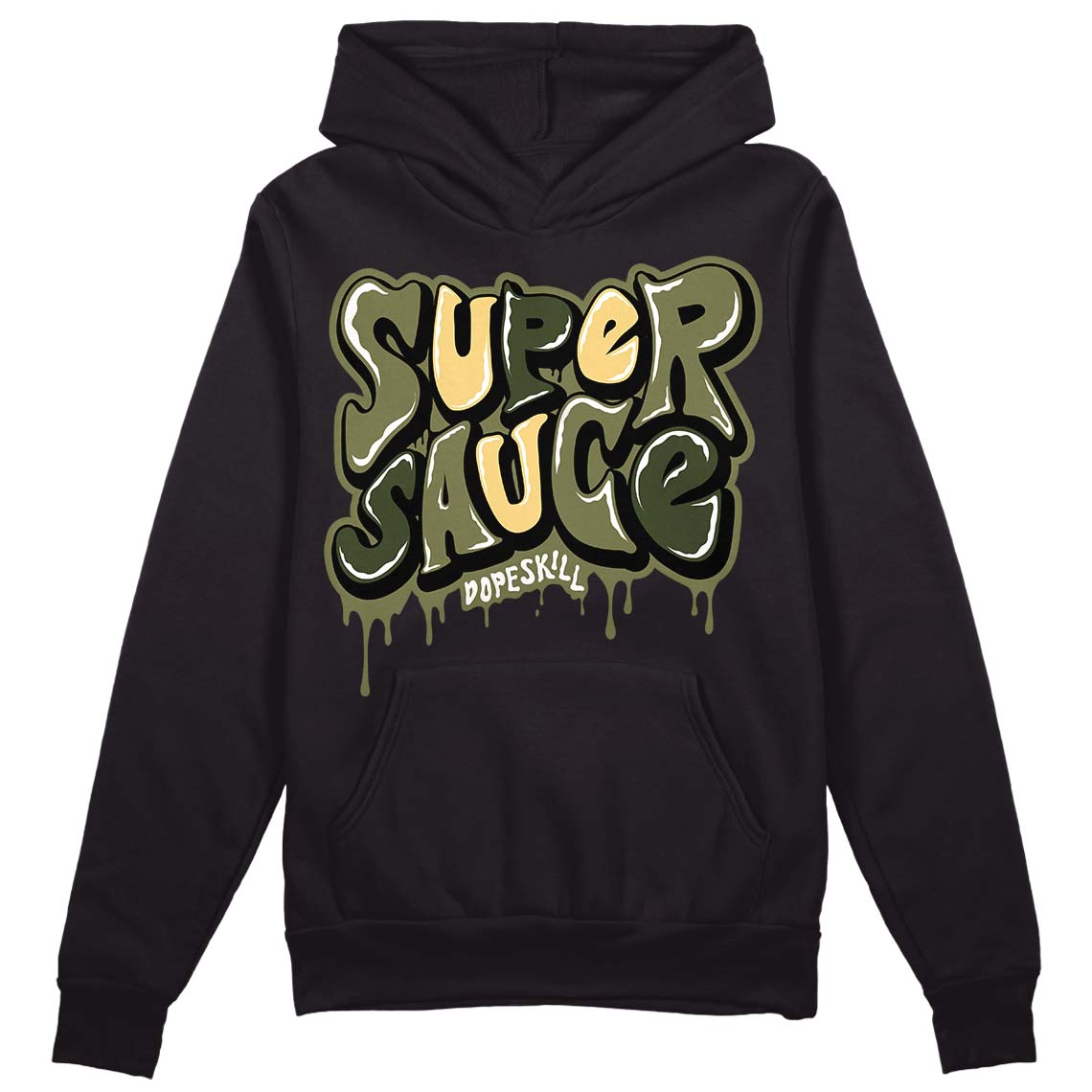 Craft Olive 4s superstreetwear Hoodie Sweatshirt Super Sauce Graphic
