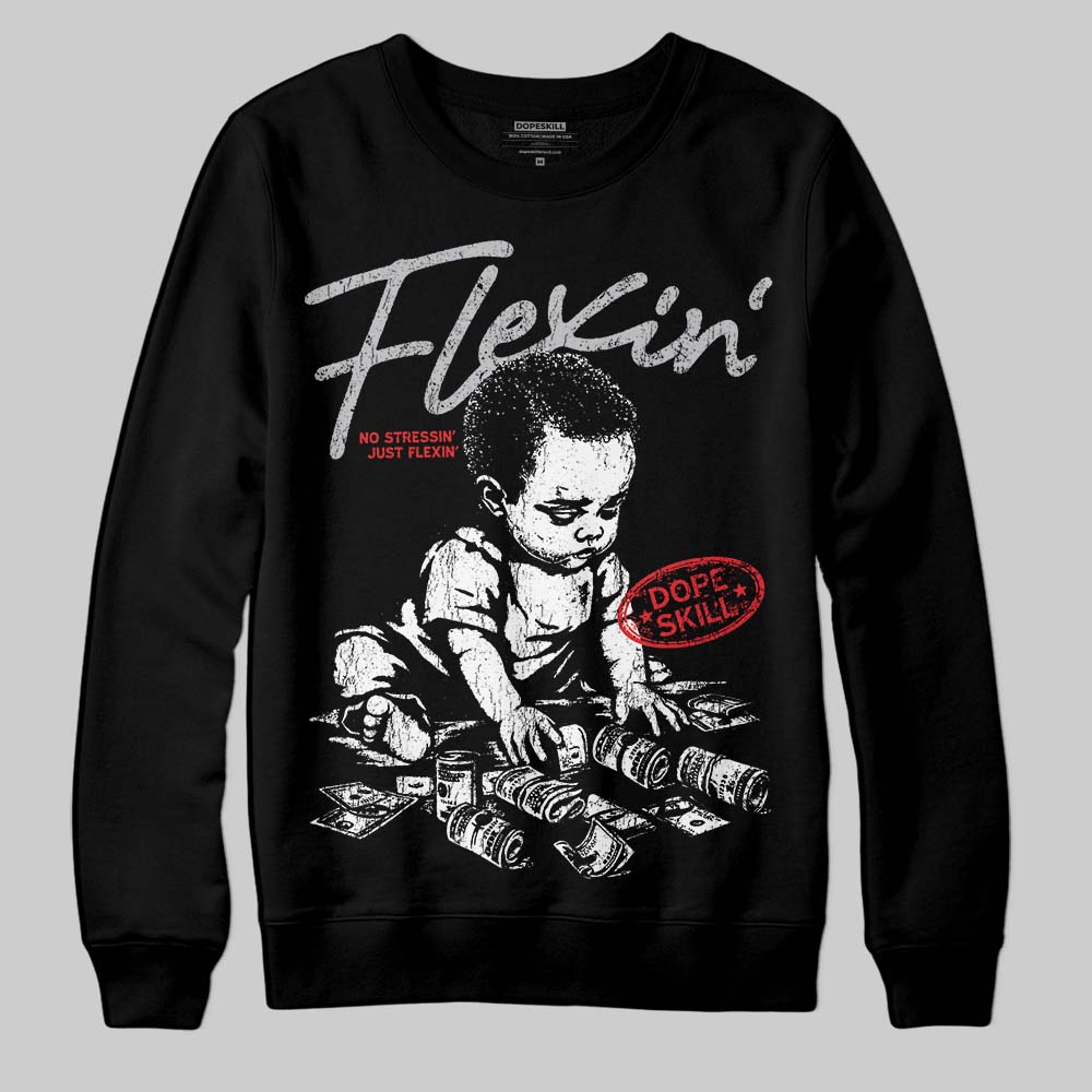 Grey Collection superstreetwear Sweatshirt Flexin' Graphic