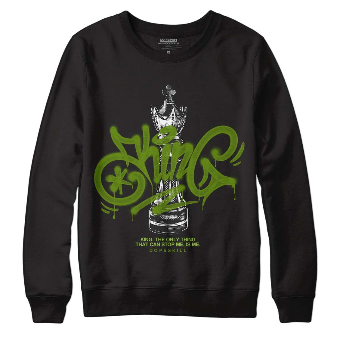 Dunk Low 'Chlorophyll' superstreetwear Sweatshirt King Chess Graphic