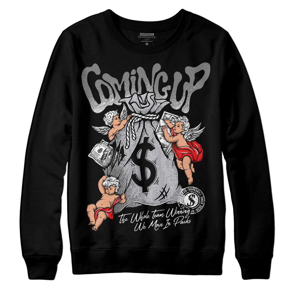 Grey Collection superstreetwear Sweatshirt Money Bag Coming Up Graphic