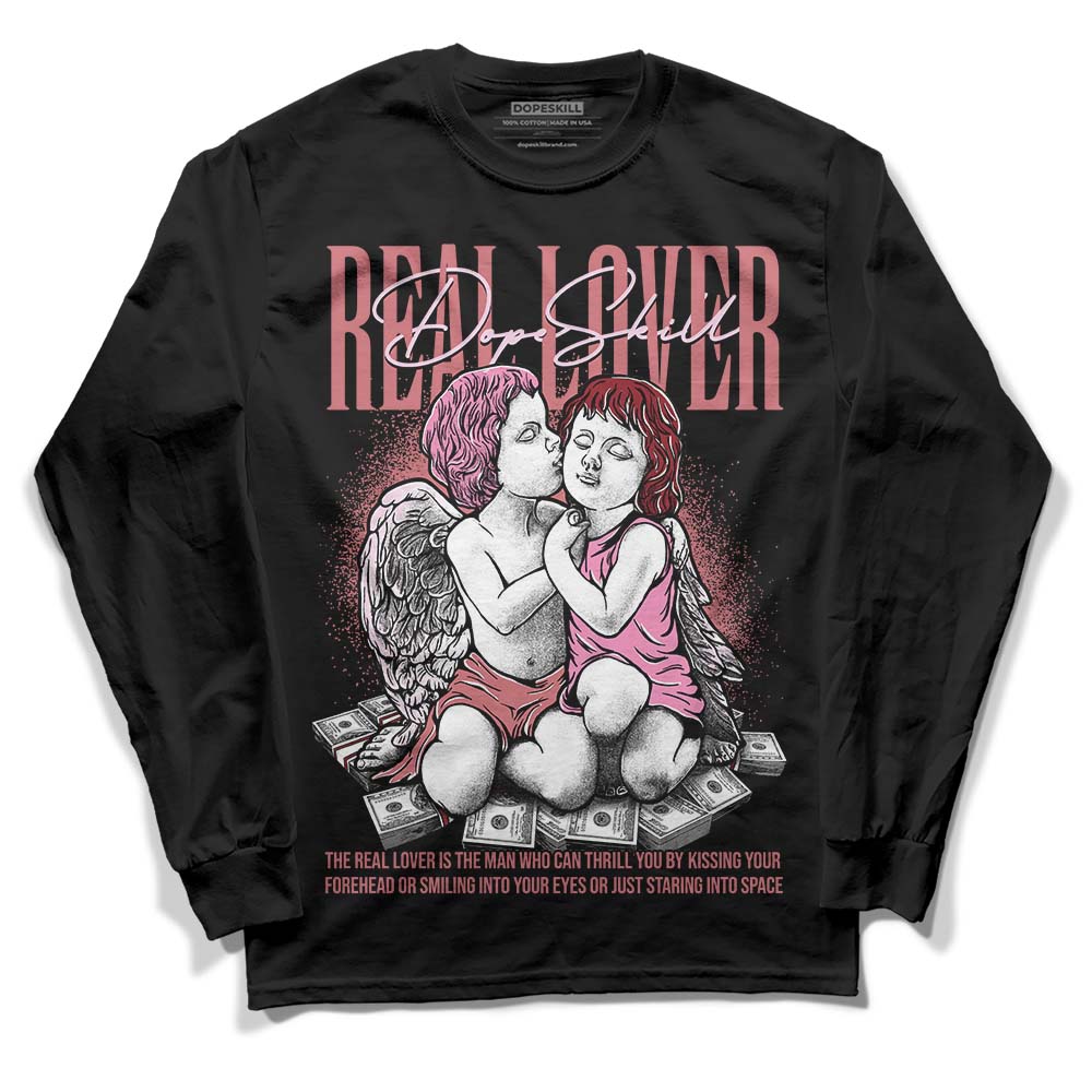 Valentine's Day Collection superstreetwear Long Sleeve T-Shirt Real Lover Graphic