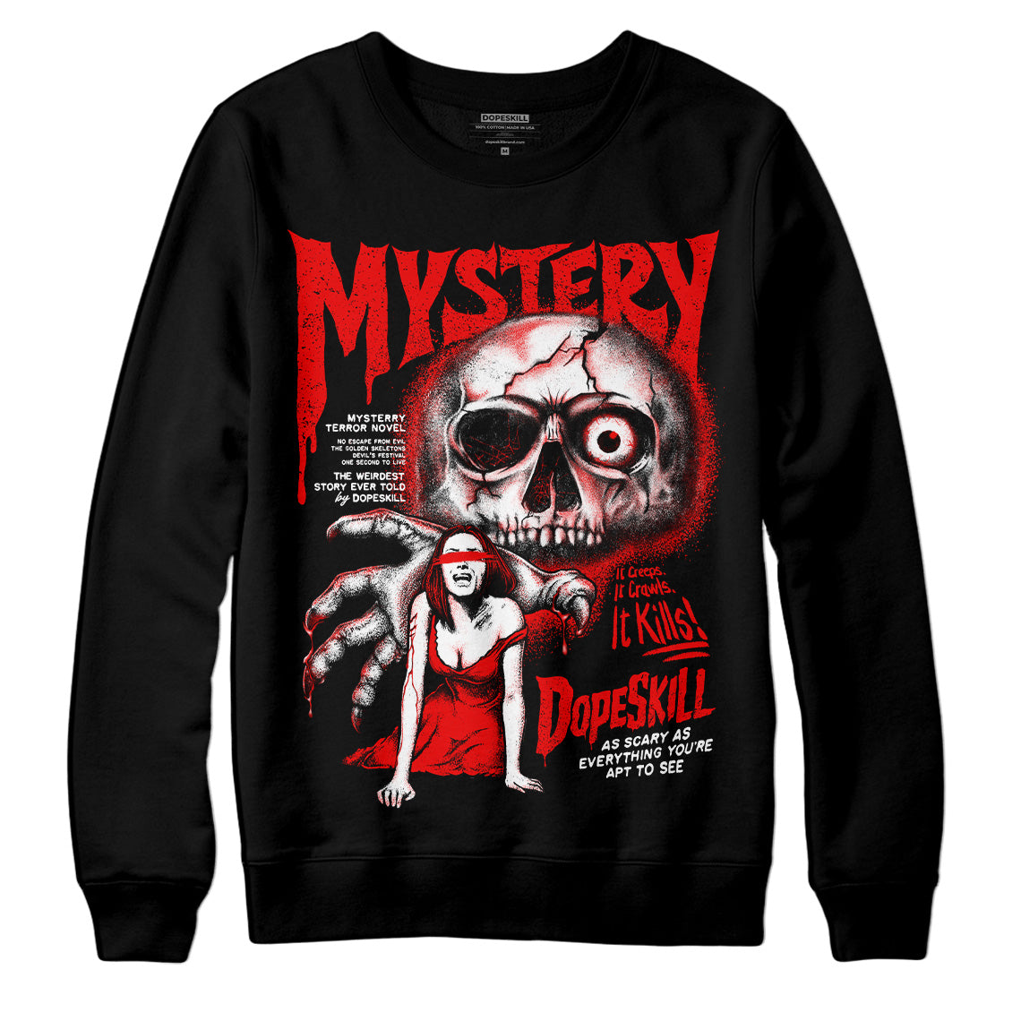 Cherry 12s superstreetwear Sweatshirt Mystery Ghostly Grasp Graphic