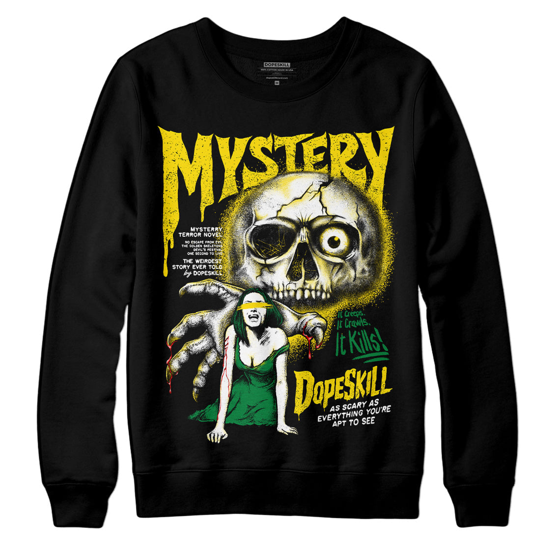 Dunk Reverse Brazil superstreetwear Sweatshirt Mystery Ghostly Grasp Graphic