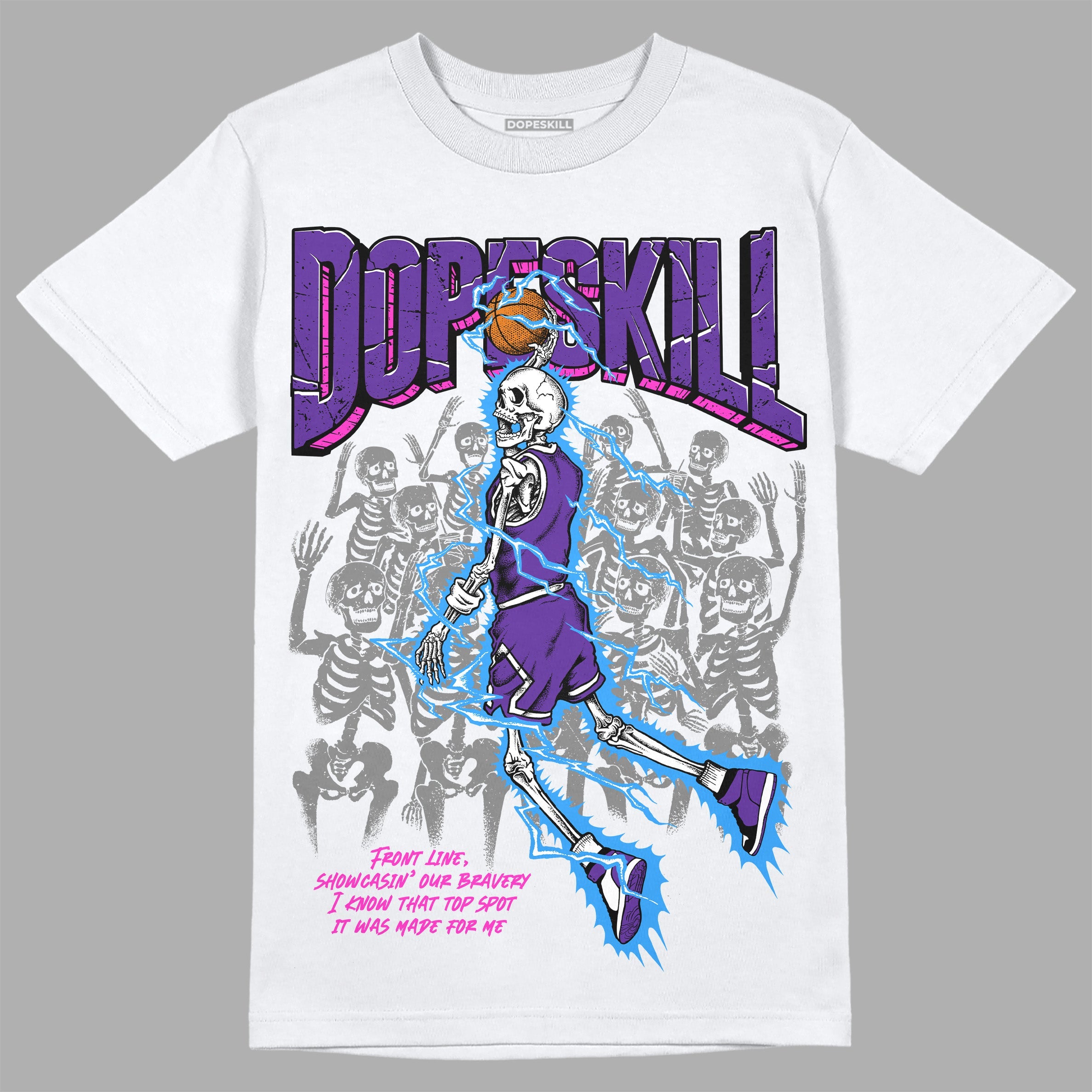 PURPLE Collection superstreetwear T-Shirt Thunder Dunk Graphic